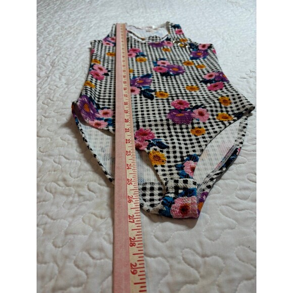 Marilyn Monroe ribbed floral print body suit size small - Picture 9 of 9